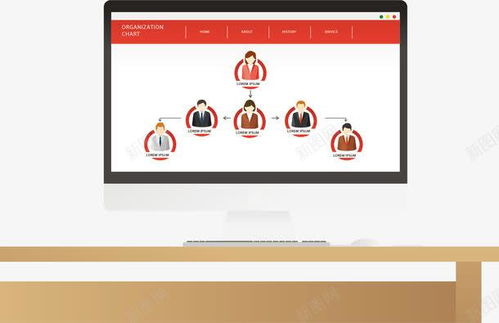 免費高清電商網站組織架構圖 優質PNG素材與創意設計指南